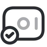Money Tick SVG Icon